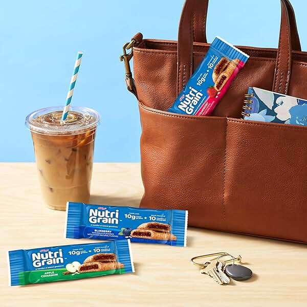 Nutri-Grain Soft Baked Breakfast Bars, Kids Snacks, Whole Grain, Variety Pack (4 Boxes, 32 Count) - Image 7