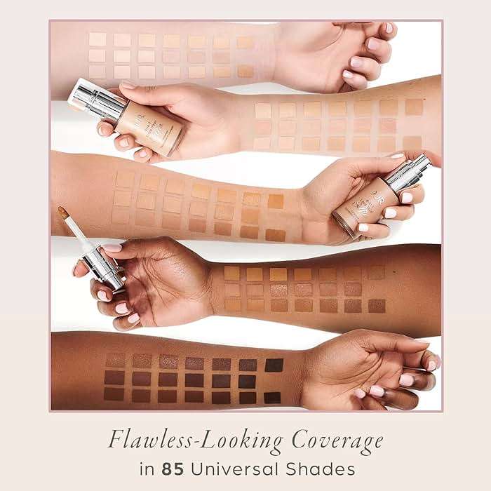 PÜR MINERALS 4-in-1 Love Your Selfie Foundation & Concealer - Longwear Medium-to-Full Coverage Liquid Makeup Foundation with Hydrating Blend for Refined-Looking, Natural Beauty Glow & Skin Texture - Image 5