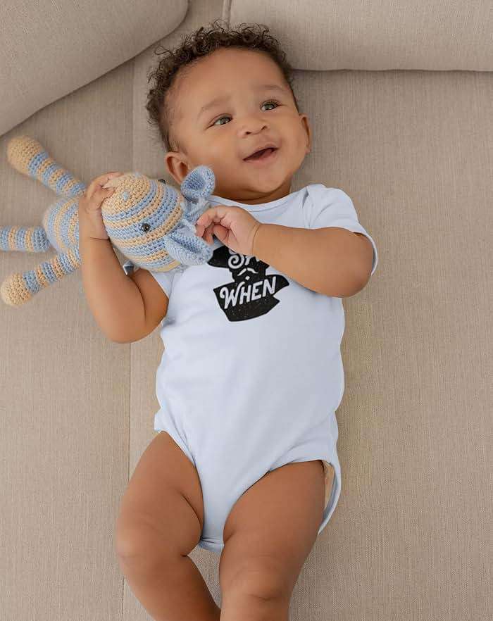Pop Threads Say When Doc Holliday Western Quote Infant Baby Boy Girl Bodysuit - Image 5