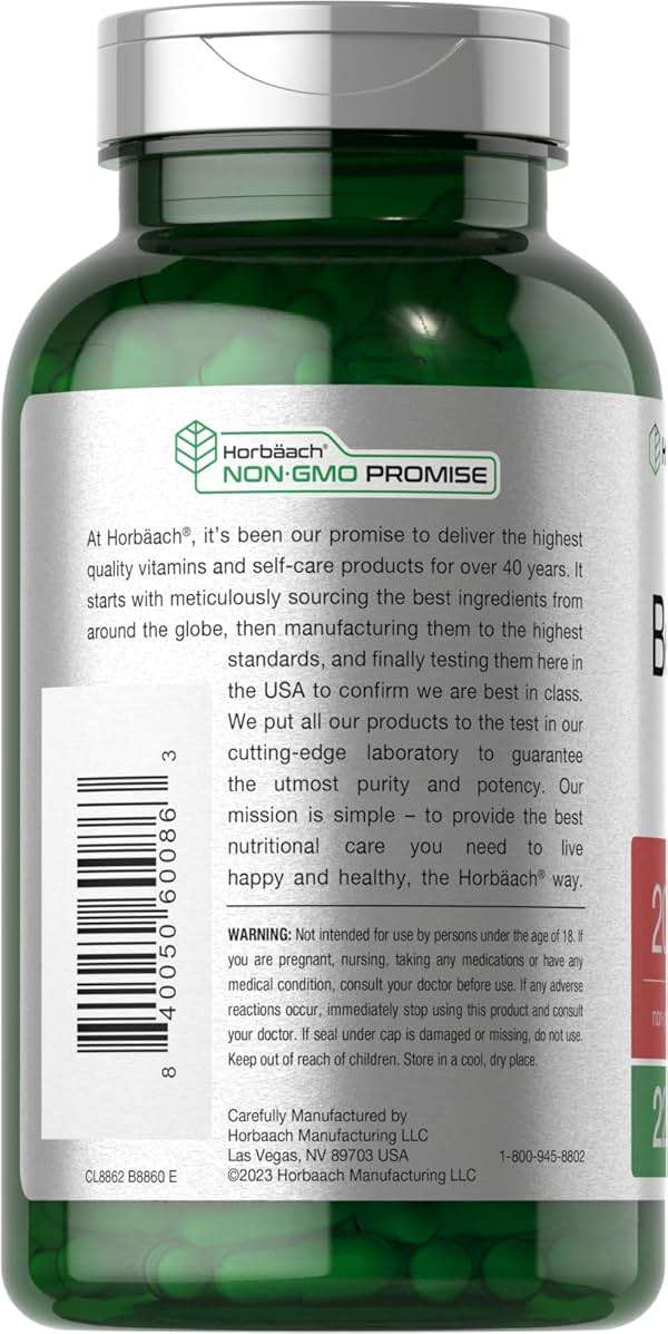 Horbäach Beet Root Powder Capsules | 220 Pills | Herbal Extract | Non-GMO, Gluten Free Supplement - Image 4