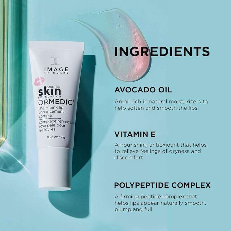 IMAGE Skincare ORMEDIC pH Balancing Lip Enhancement Complex with Avocado Oil & Vitamin E for Deep Hydration - Image 4