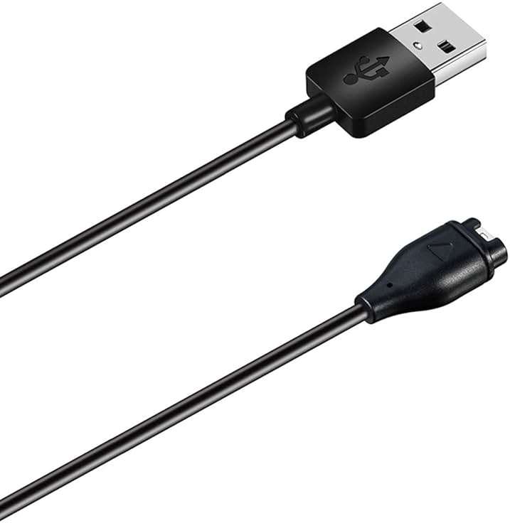 Kissmart Charger for Garmin Forerunner 265 165 245, Replacement Charging Cable Cord for Garmin Forerunner 265 165 245 Music Smart Watch - Image 1