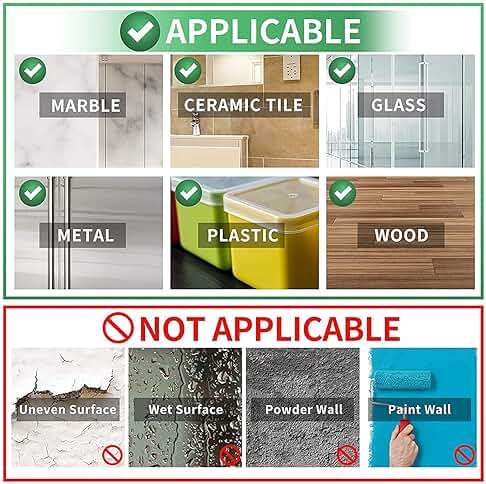 EZlifego Double Sided Tape Heavy Duty, Nano Double Sided Adhesive Tape, Clear Mounting Tape Picture Hanging Adhesive Strips (9.85FT) - Image 6