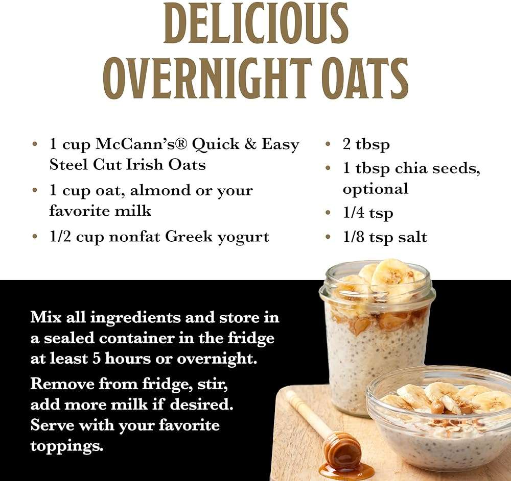 McCann's Irish Oatmeal, Quick & Easy Steel Cut Oats, 16 Ounce - Image 9