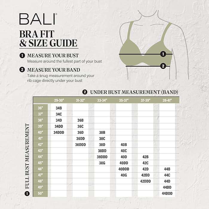 Bali Women's Lilyette Minimizer Underwire Bra with Lace Trim, Microfiber Full Coverage Bra - Image 6