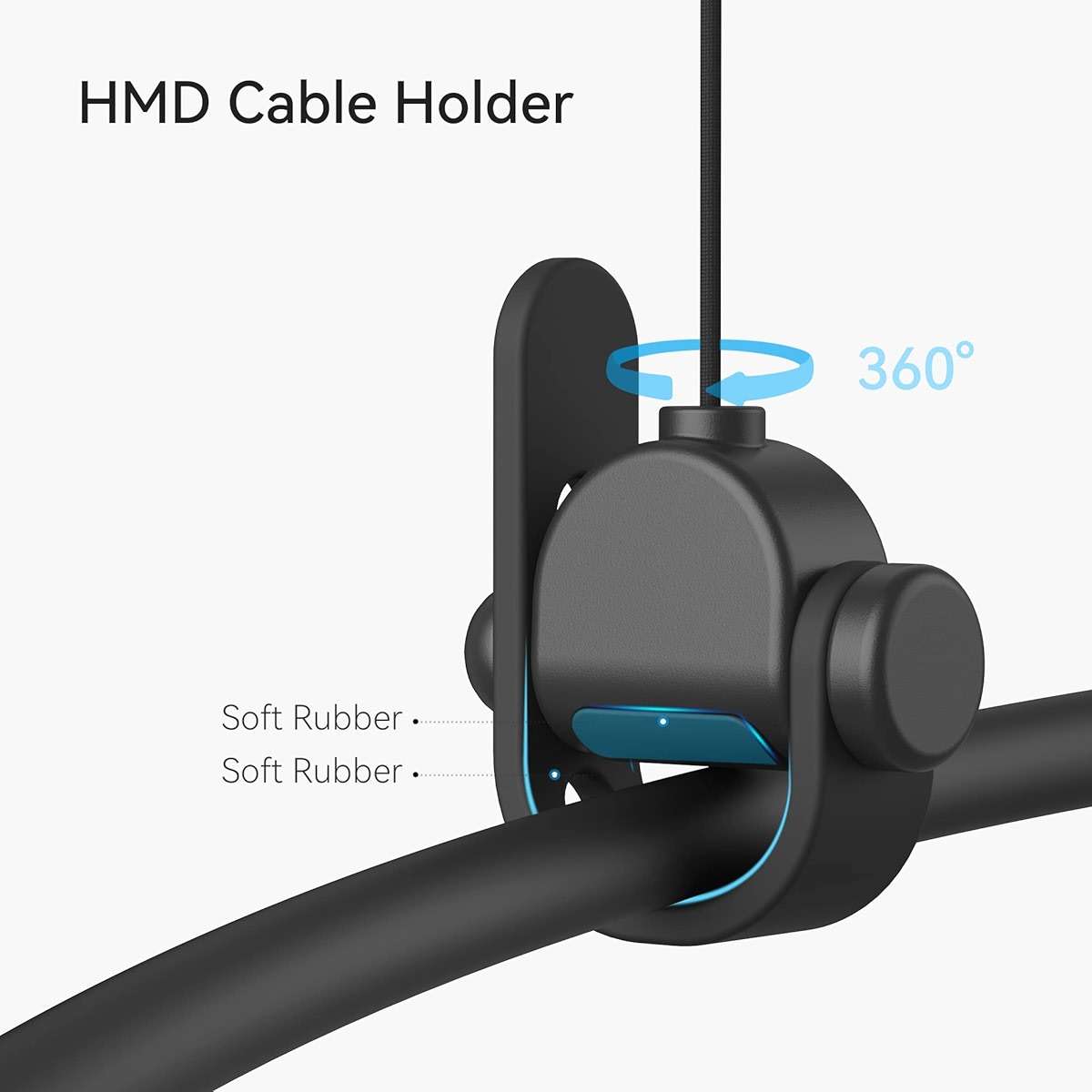 KIWI design VR Cable Management, 6 Packs VR Pulley System Compatible with Quest 3S/3/2/1/Pico/PSVR/PSVR2 - Image 9
