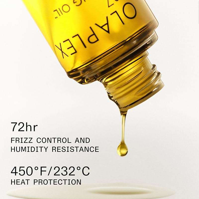 Olaplex N°.7 Bonding Oil: High Shine | Heat Protectant, Visibly Smooths & Softens Hair, Added Color Vibrancy, Up to 72 Hour Frizz Control | For Coily, Curly, Straight, and Wavy - Image 2