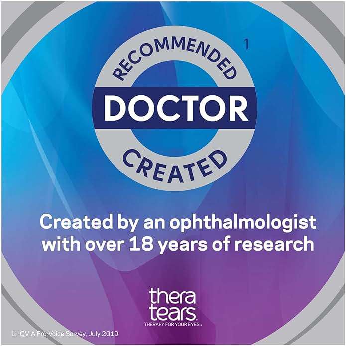 TheraTears Extra Dry Eye Therapy Lubricating Eye Drops for Dry Eyes, 0.5 fl oz Bottle, 2 Count(Pack of 1) - Image 10