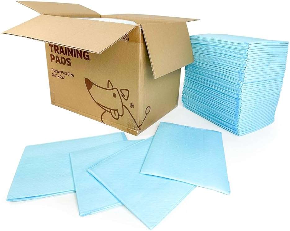 Best Pet Supplies XL (36 x 28 Inches) Puppy Pads 100 Count - Super Absorbent Dog Training Pads, Quick-Dry, Odor Control, Disposable Pee Pads, Leak-Proof Wee Wee Pads for Indoor Dogs – Baby Blue - Image 7