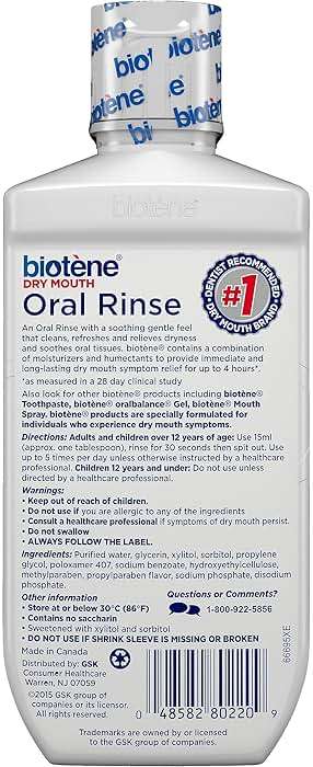 Biotene Dry Mouth Management Oral Rinse, Dry Mouth Spray and Moisturizing Gel - 1 Kit - Image 11