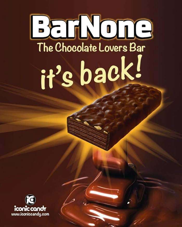 BarNone Chocolate Bar | Chocolate Wafer – Pure Milk Chocolate - Peanuts | A Chocolate Lover’s Candy Bar | BarNone Chocolate Bar Brought To You By Iconic Candy | 24 Count - Image 4
