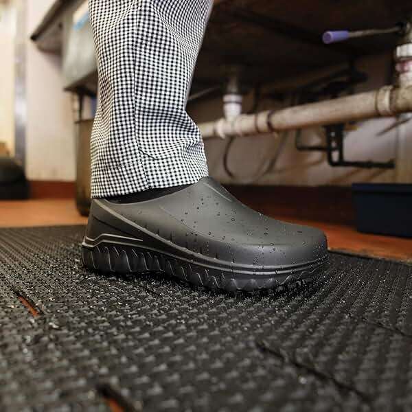 Shoes for Crews Unisex Slip-Resistant Work Clogs - Comfortable, Non-Slip Work Shoes for Men & Women in Food Service, Healthcare, Hospitality - Bloodstone - Image 11