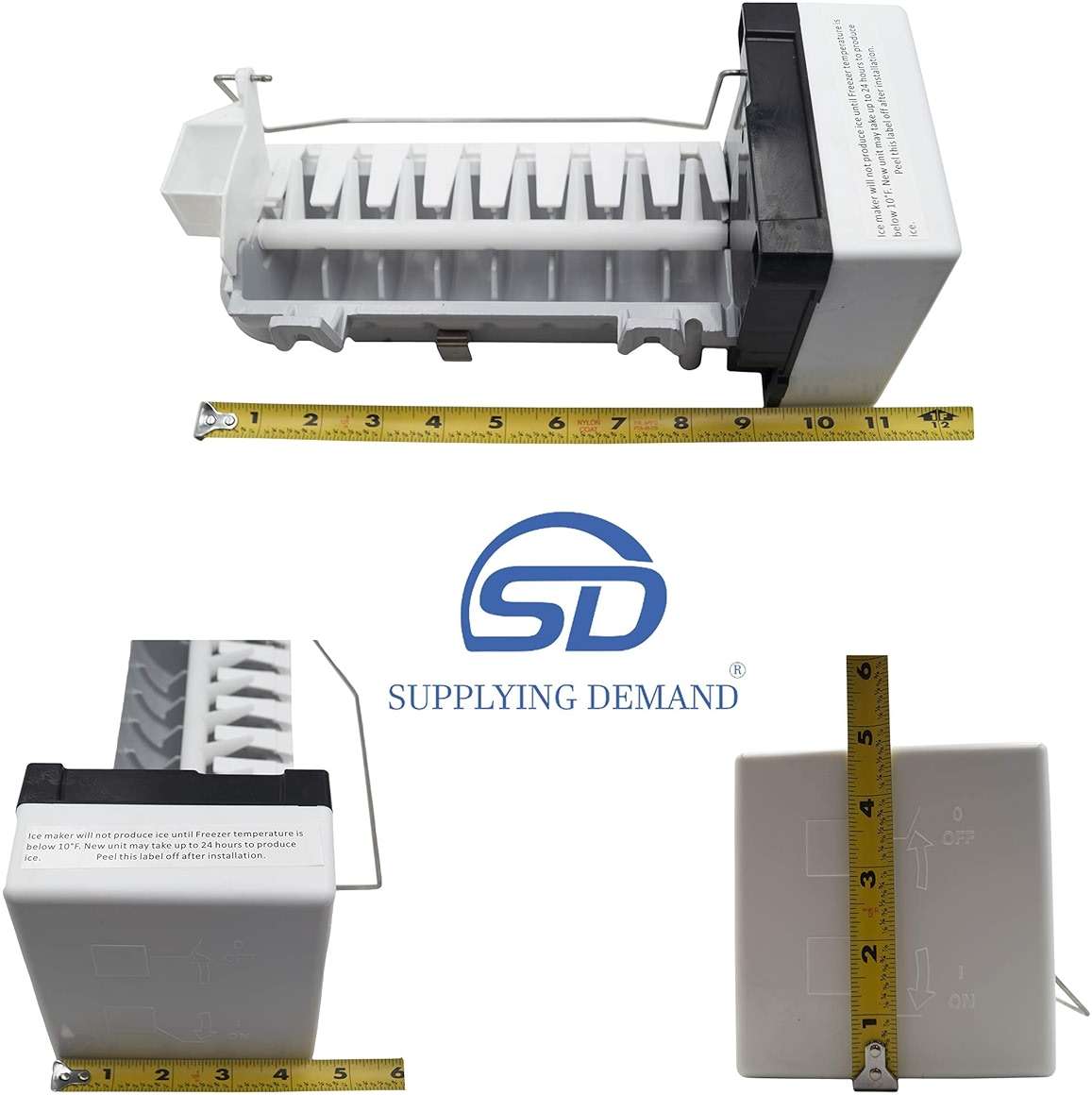Supplying Demand D7824706Q 10549201 10563707 Refrigerator Ice Maker Replacement Plug is Model Specific and is Not Universal - Image 4
