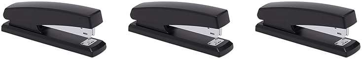Amazon Basics Stapler Value Pack, 25 Sheet Capacity, Standard, with 3000 Staples and 3 Staple Removers, Black, 3-Pack - Image 4