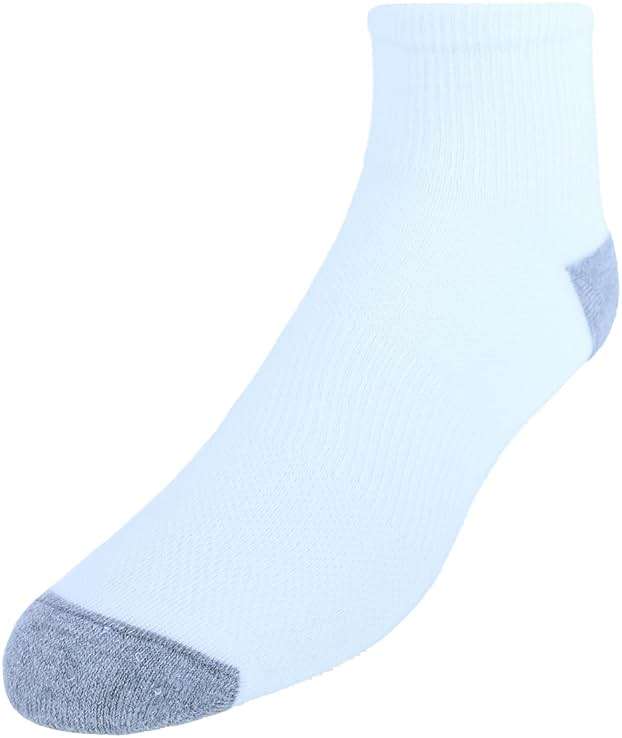 Hanes Men's Socks, Active Cool X-temp Lightweight Moisture-wicking Cushioned Ankle, Crew and No Show, 12 and 14 Pair Packs - Image 1