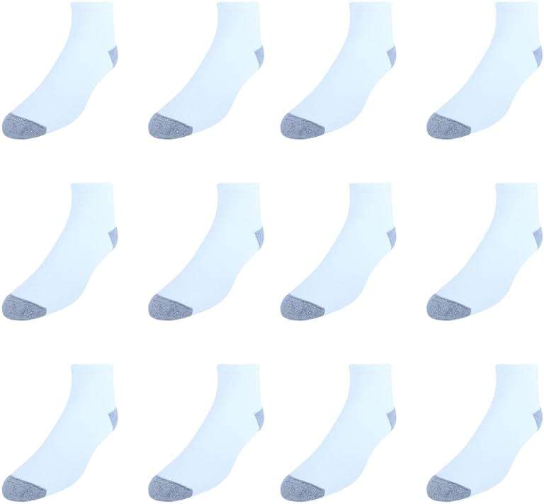 Hanes Men's Socks, Active Cool X-temp Lightweight Moisture-wicking Cushioned Ankle, Crew and No Show, 12 and 14 Pair Packs - Image 2
