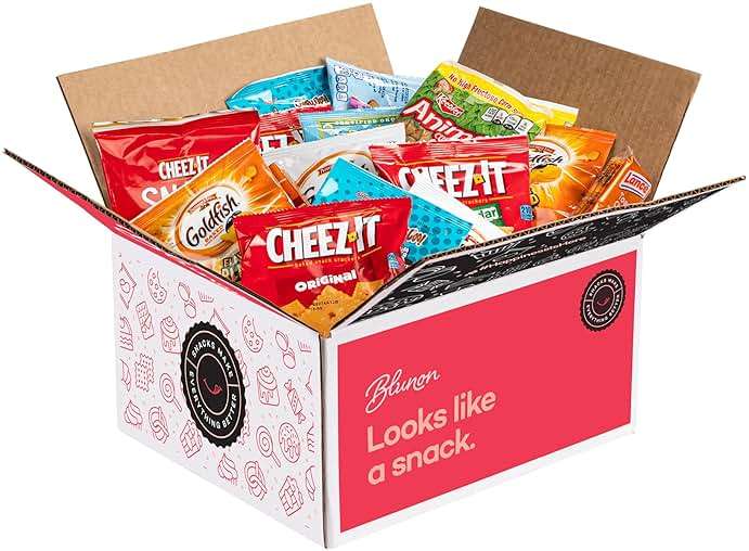 Crackers Variety Pack - Individually Wrapped Assortment - Sampler Bulk Care Package Gift Box - Snack Pack (40 Count) - Image 3