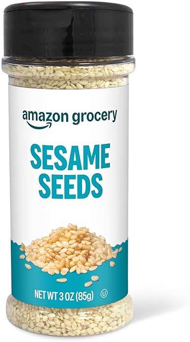 Amazon Grocery, Sesame Seeds, 3 Oz - Image 1