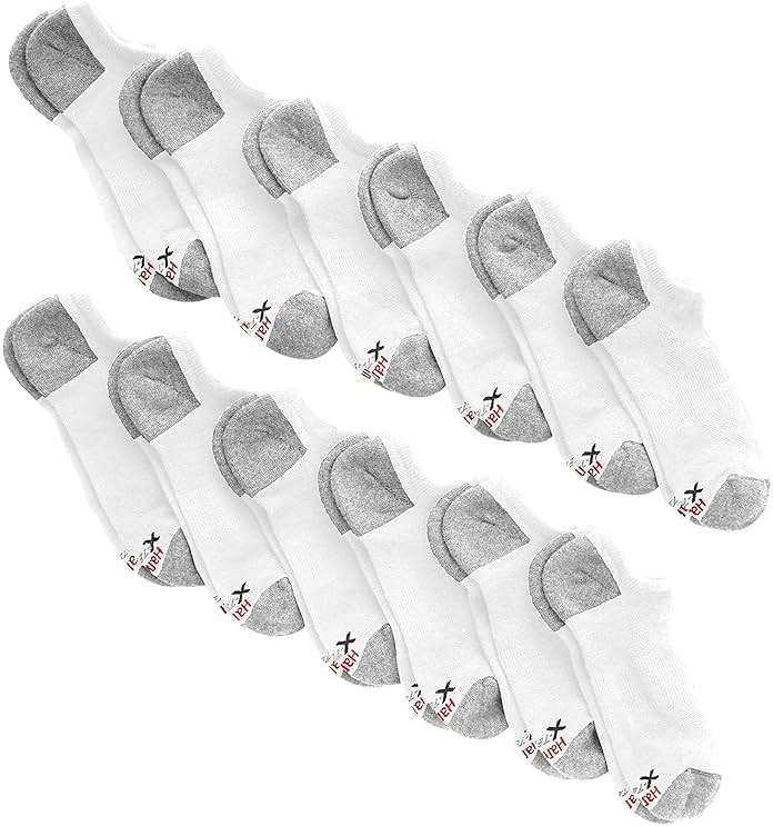Hanes Men's Socks, X-Temp Lightweight Socks, Low Cut and No Show, 12-Pack - Image 3