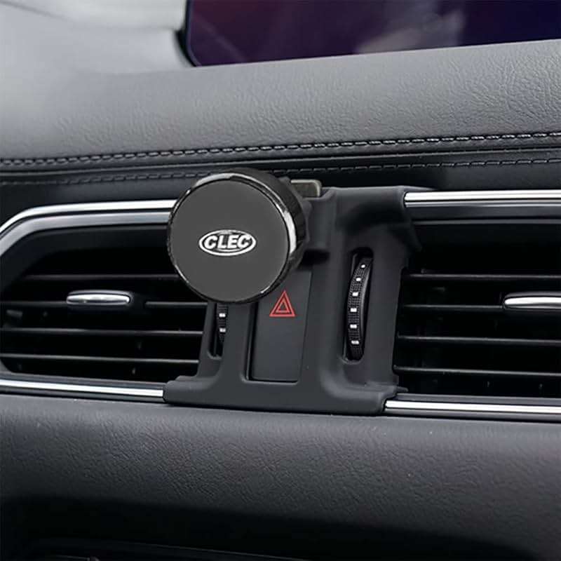 BEERTE Car Phone Holder fit for Mazda CX-5 2017-2026 Strong Magnetic Phone Mount CX5 Adjustable Air Vent Car Dashboard Cell Phone Mount fit for Any inches Smartphone - Image 1