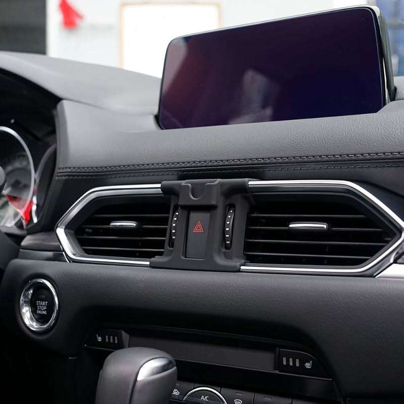 BEERTE Car Phone Holder fit for Mazda CX-5 2017-2026 Strong Magnetic Phone Mount CX5 Adjustable Air Vent Car Dashboard Cell Phone Mount fit for Any inches Smartphone - Image 2