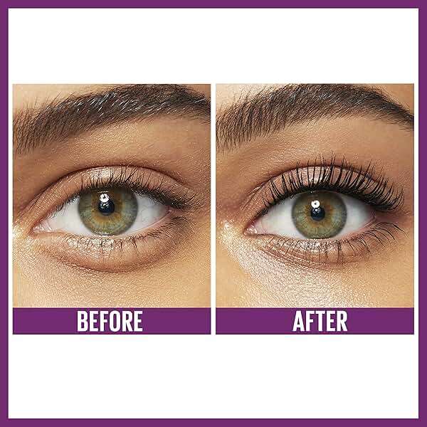 Maybelline The Falsies Lash Lift Washable Mascara Volumizing, Lengthening, Lifting, Curling, Multiplying, Eye Makeup, Blackest Black, 1 Count - Image 6