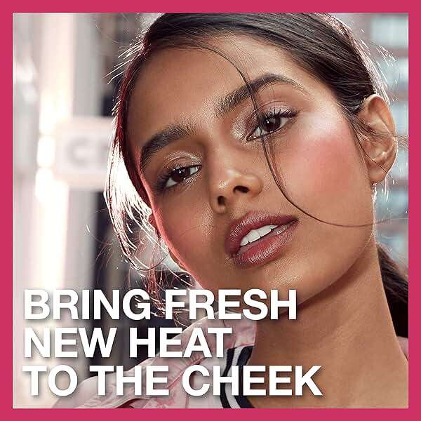 Maybelline Cheek Heat Gel-Cream Blush Makeup, Lightweight, Breathable Feel, Sheer Flush Of Color, Natural-Looking, Dewy Finish, Oil-Free, Pink Scorch, 1 Count - Image 7