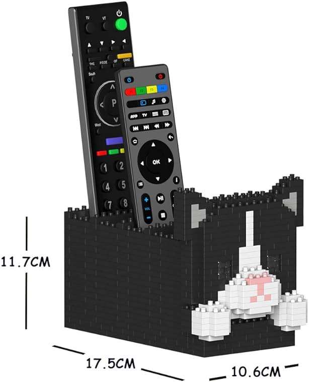 JEKCA Tuxedo Cat Remote Control Rack 01S | Cat Plastic Building Blocks | Stationary | Age 14+ - Image 2