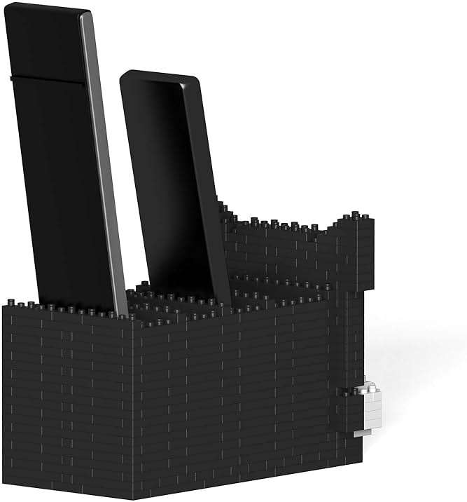 JEKCA Tuxedo Cat Remote Control Rack 01S | Cat Plastic Building Blocks | Stationary | Age 14+ - Image 4