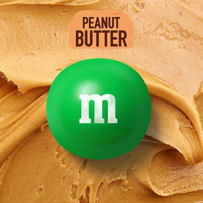 M&M'S Summer Peanut Butter, Chocolate Candy, Party Size, 34 oz Resealable Bulk Candy Bag - Image 3