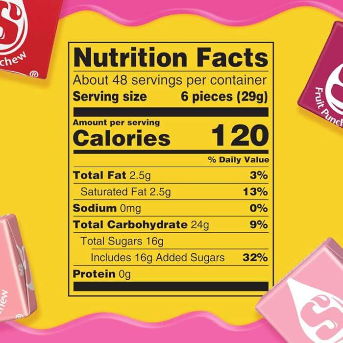 STARBURST Fruit Chews Candy - FaveREDS STARBURST Candy Bulk Individually Wrapped, Party Size Bag, 50 oz, Pack of 1 - Image 2
