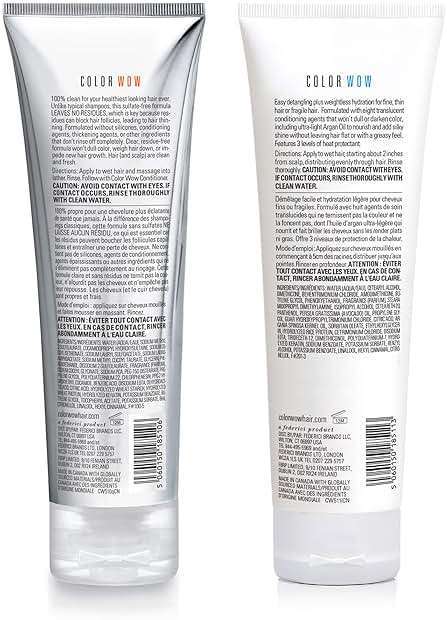 COLOR WOW Dream Clean Duo - 100% clean, sulfate-free COLOR SECURITY SHAMPOO and weightless COLOR SECURITY CONDITIONER| Achieve Super Glossy, Hydrated Hair - Image 2