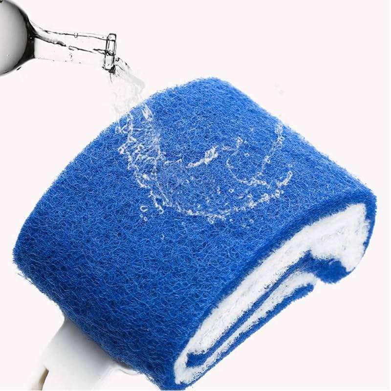 Toilet Brush Bowl Brush Bathroom Brush Under Rim Toilet Brush Scracth-Free Curved Good Grip Easy to use deep Cleaning No Scratching, Anti-Splashing Easy to Store (2pack) - Image 5
