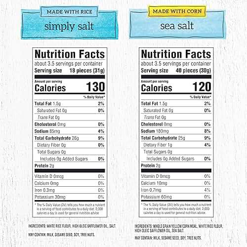 GOOD THINS Rice & Corn Snacks Gluten Free Crackers Variety Pack, Bulk Snack Crackers, 4 Boxes - Image 2