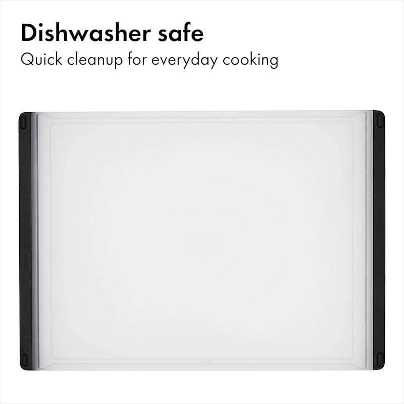 OXO Good Grips 2-Piece Cutting Board Set, Cutting Boards for Kitchen Prep, Non-Porous Double-Sided Design, Dishwasher-Safe, Durable Kitchen Essentials - Image 6