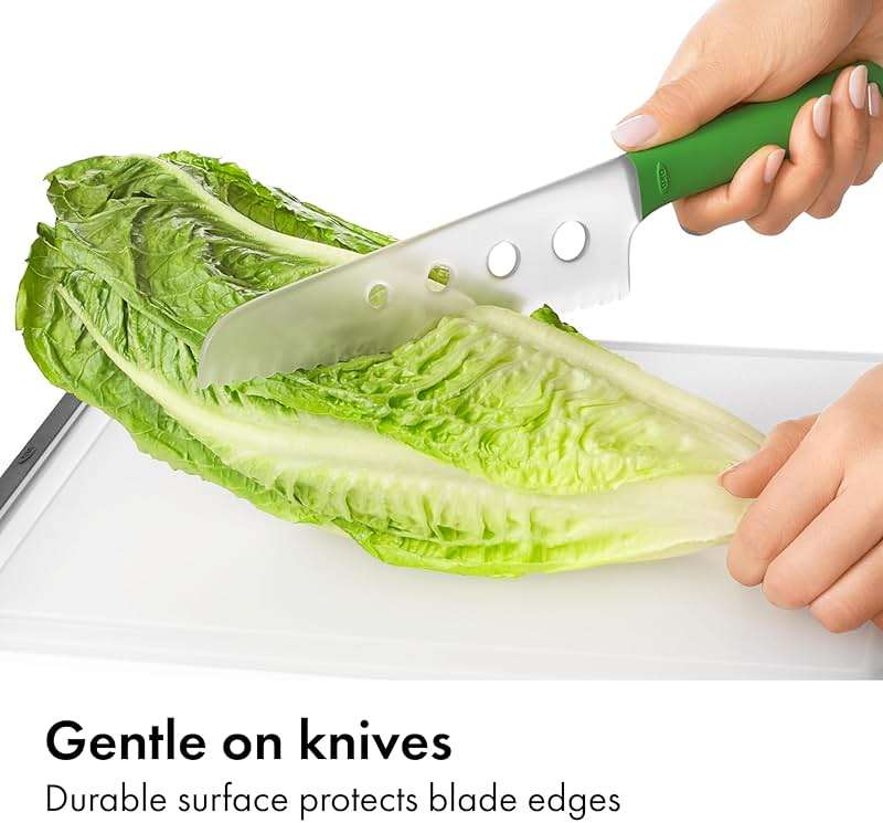 OXO Good Grips 2-Piece Cutting Board Set, Cutting Boards for Kitchen Prep, Non-Porous Double-Sided Design, Dishwasher-Safe, Durable Kitchen Essentials - Image 7