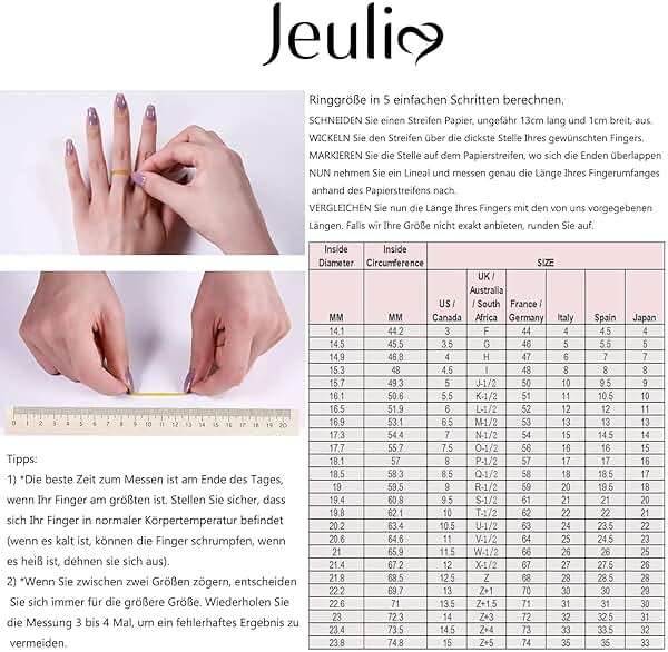 Jeulia 4.3 Carat Personalized Sterling Silver Butterfly Rings for Women Purple Amethyst Bridal Round Cut Wedding Engagement Eternity Valentine's Promise Ring Set - Image 7