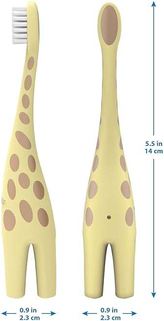Dr. Brown's Infant-to-Toddler Toothbrush, Giraffe - Image 3