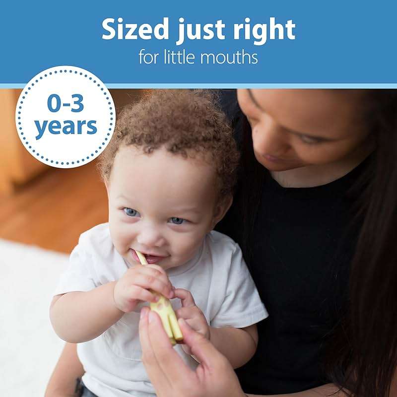 Dr. Brown's Infant-to-Toddler Toothbrush, Giraffe - Image 7