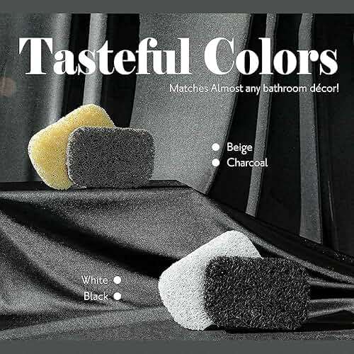 myHomeBody Soap Saver, Lifting Pads for Dish, Efficient Draining Bar Holder for Shower, Set of 6 – 3 Beige, 3 Grey - Image 5