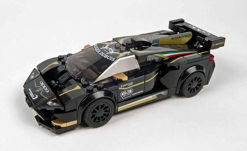 LEGO Speed Champions Lamborghini Urus ST-X and Lamborghini Huracán Super Trofeo EVO 76899 Building Kit (663 Pieces) - Image 5