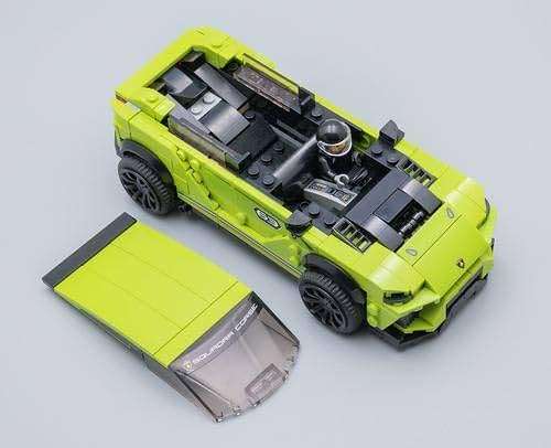 LEGO Speed Champions Lamborghini Urus ST-X and Lamborghini Huracán Super Trofeo EVO 76899 Building Kit (663 Pieces) - Image 6