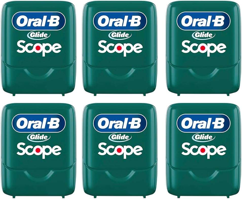 Oral-B Glide Dental Floss, Scope Mint Flavor, 40 m, Pack of 6 - Image 10