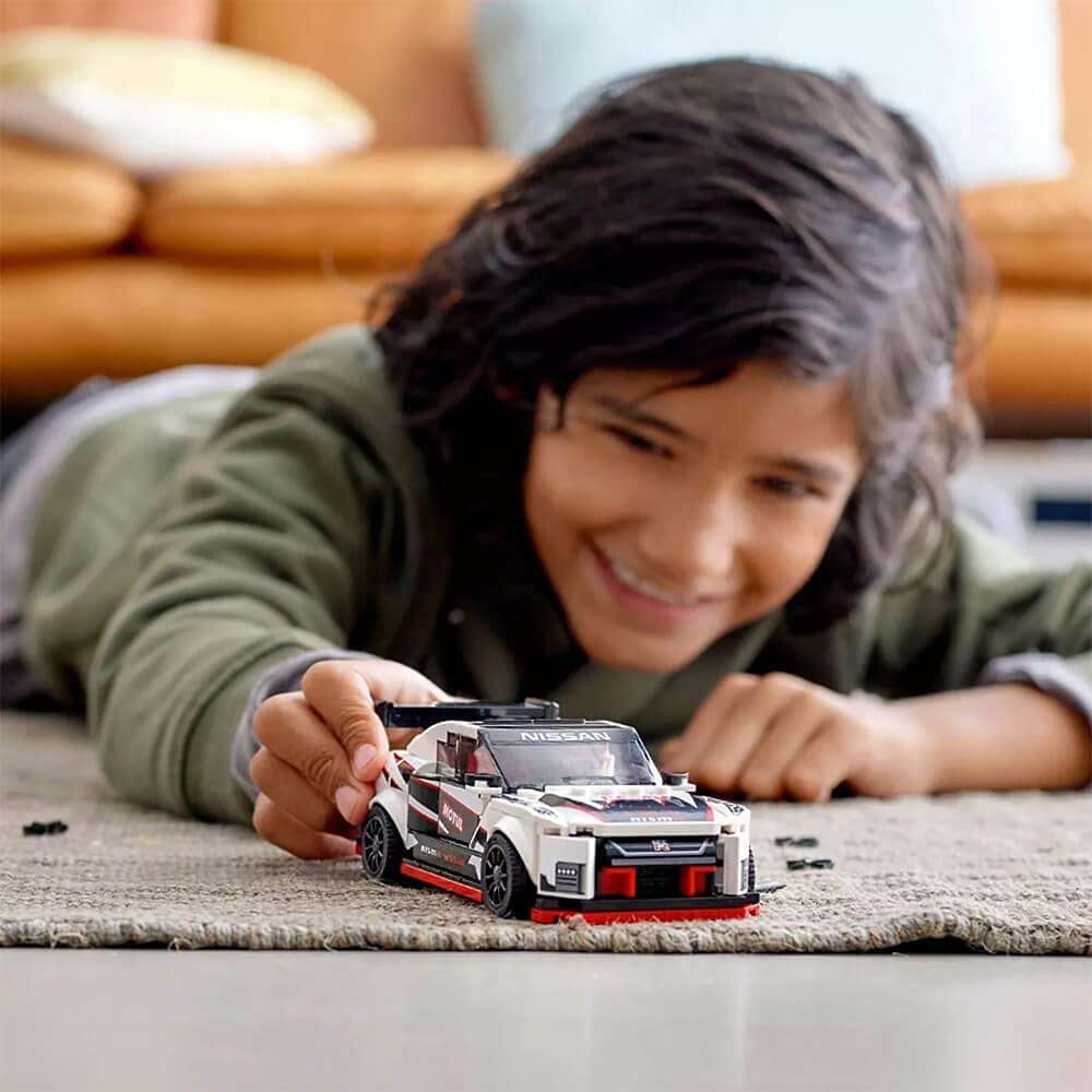 LEGO Speed Champions Nissan GT-R NISMO 76896 Toy Model Cars Building Kit Featuring Minifigure (298 Pieces) - Image 2