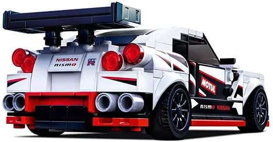 LEGO Speed Champions Nissan GT-R NISMO 76896 Toy Model Cars Building Kit Featuring Minifigure (298 Pieces) - Image 7