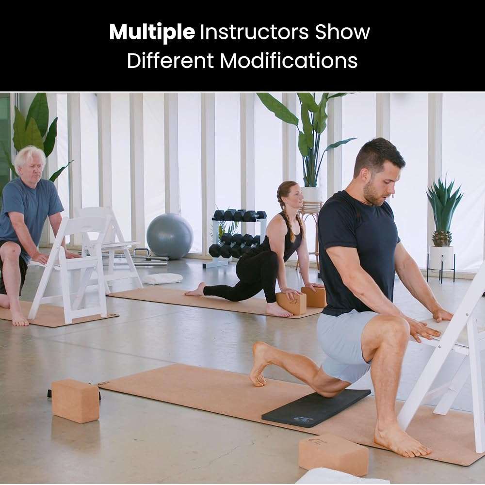 Yoga Vitality - Chair Yoga For Seniors, Older Adults, and Absolute Beginners | Made For Healthy Aging, Improved Mobility, Joint Health, Balance, Pain Relief, and Injury Prevention | 4 Levels - Image 5