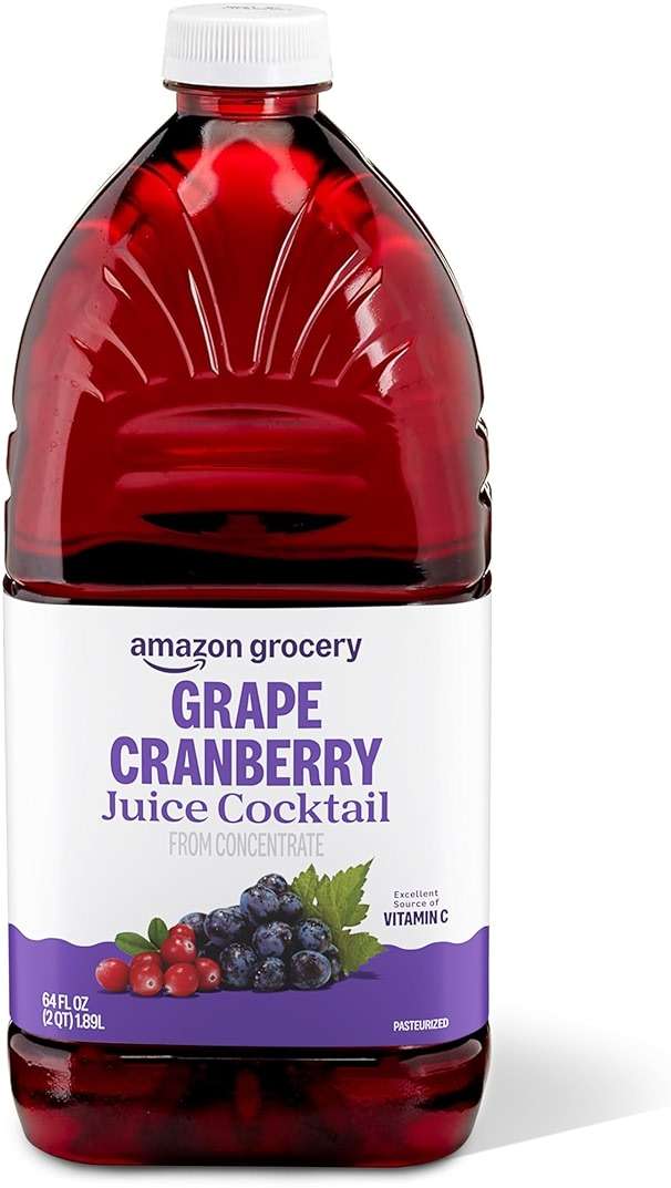 Amazon Grocery, Grape Cranberry Juice Cocktail, 64 Fl Oz - Image 1