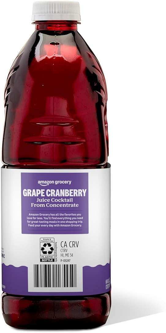 Amazon Grocery, Grape Cranberry Juice Cocktail, 64 Fl Oz - Image 5
