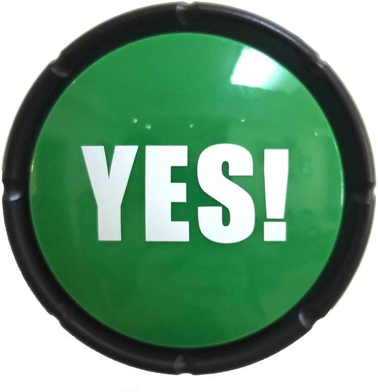 Joffreg YES Sound Button (Green) - Image 1