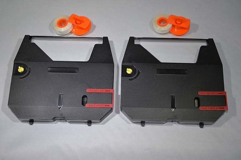FJA Products Compatible Replacement Cassette Set for Brother AX10, AX15, SX4000, GX6750 Typewriters, Black, 2 Pack - Image 3